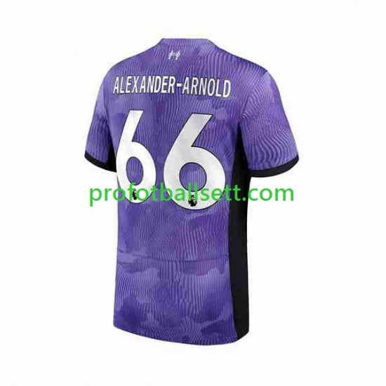 Fotballdrakt Liverpool Alexander-Arnold 66 Herre Tredjekit 2023-2024 Kortermet
