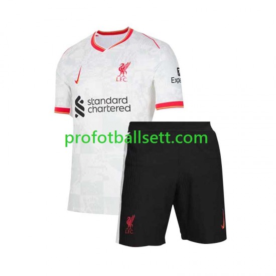 Fotballdrakt Liverpool Barn Tredjekit 2024-2025 Kortermet