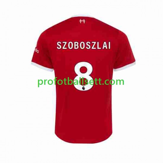 Fotballdrakt Liverpool Dominik Szoboszlai 8 Herre Hjemmekit 2023-2024 Kortermet