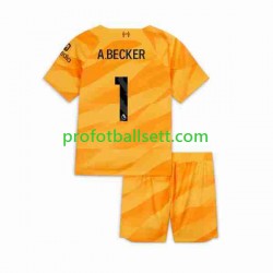 Fotballdrakt Liverpool Keeper A Becker 1 Barn Tredjekit 2023-2024 Kortermet
