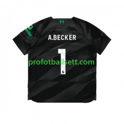 Fotballdrakt Liverpool Keeper A.Becker 1 Herre Bortekit 2023-2024 Kortermet