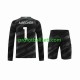 Fotballdrakt Liverpool Keeper A.Becker 1 Barn Bortekit 2023-2024 Langermet