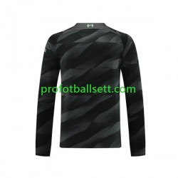 Fotballdrakt Liverpool Keeper Herre Bortekit 2023-2024 Langermet