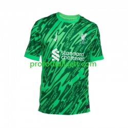 Fotballdrakt Liverpool Keeper Herre Bortekit 2024-2025 Kortermet