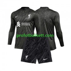 Fotballdrakt Liverpool Keeper Barn Hjemmekit 2024-2025 Langermet