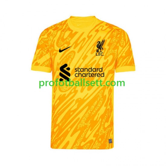 Fotballdrakt Liverpool Keeper Herre Fjerdekit 2024-2025 Kortermet