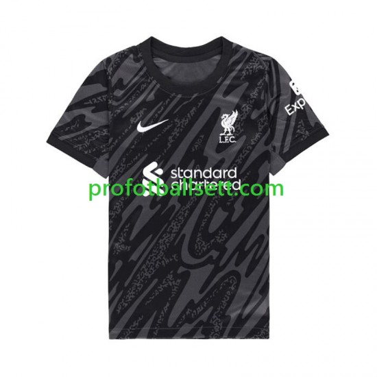 Fotballdrakt Liverpool Keeper Herre Hjemmekit 2024-2025 Kortermet