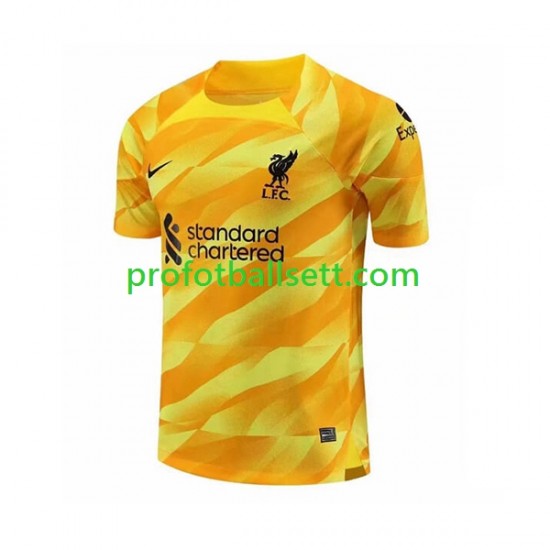 Fotballdrakt Liverpool Keeper Herre Tredjekit 2023-2024 Kortermet
