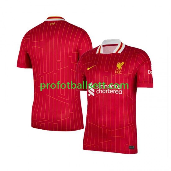 Fotballdrakt Liverpool Herre Hjemmekit 2024-2025 Kortermet