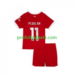 Fotballdrakt Liverpool M.Salah 11 Barn Hjemmekit 2023-2024 Kortermet