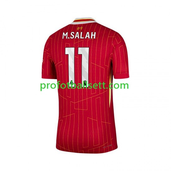 Fotballdrakt Liverpool Mohamed Salah 11 Herre Hjemmekit 2024-2025 Rød Kortermet