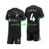 Fotballdrakt Liverpool Virgil 4 Barn Bortekit 2024-2025 Kortermet