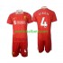 Fotballdrakt Liverpool Virgil 4 Barn Hjemmekit 2024-2025 Kortermet