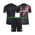 Fotballdrakt Los Angeles Galaxy Keeper Barn Hjemmekit 2024 Svart Kortermet