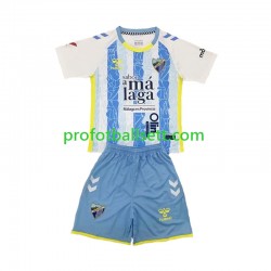 Fotballdrakt Málaga CF Barn Hjemmekit 2024-2025 Kortermet