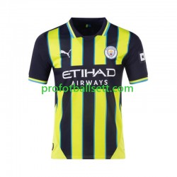 Fotballdrakt Manchester City Herre Bortekit 2024-2025 Kortermet