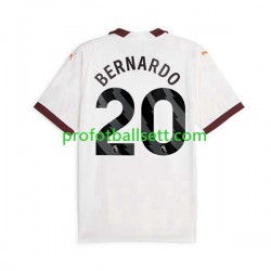 Fotballdrakt Manchester City Bernardo Silva 20 Herre Bortekit 2023-2024 Kortermet
