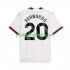 Fotballdrakt Manchester City Bernardo Silva 20 Herre Bortekit 2023-2024 Kortermet