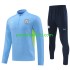 Manchester City 2024-2025 Blå Trenings Collegegenser Set