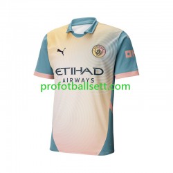 Fotballdrakt Manchester City Herre Fjerdekit 2024-2025 Kortermet