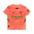 Fotballdrakt Manchester City Keeper Herre Bortekit 2024-2025 Oransje Kortermet