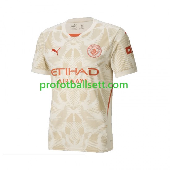 Fotballdrakt Manchester City Keeper Herre Tredjekit 2024-2025 Kortermet