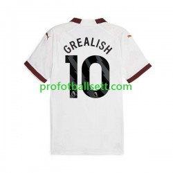 Fotballdrakt Manchester City Jack Grealish 10 Herre Bortekit 2023-2024 Kortermet