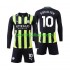 Fotballdrakt Manchester City Jack Grealish 10 Barn Bortekit 2024-2025 Langermet