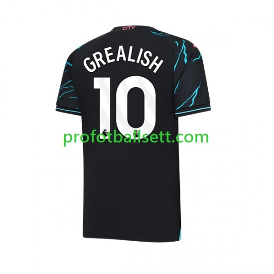 Fotballdrakt Manchester City Jack Grealish 10 Herre Tredjekit 2023-2024 Kortermet