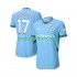 Fotballdrakt Manchester City Kevin De Bruyne 17 Herre Hjemmekit 2024-2025 Blå Kortermet