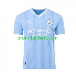 Fotballdrakt Manchester City Kevin De Bruyne 17 Herre Hjemmekit 2023-2024 Kortermet