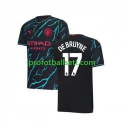 Fotballdrakt Manchester City Kevin De Bruyne 17 Herre Tredjekit 2023-2024 Kortermet