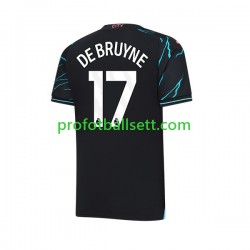 Fotballdrakt Manchester City Kevin De Bruyne 17 Herre Tredjekit 2023-2024 Kortermet