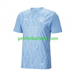 Fotballdrakt Manchester City Pre-Match Herre Hjemmekit 2024-2025 Kortermet
