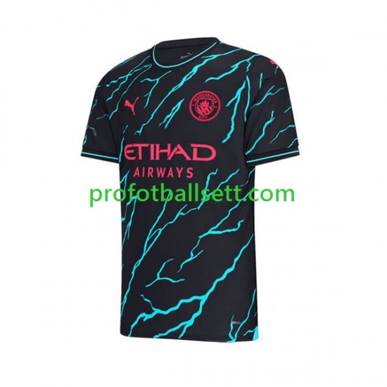 Fotballdrakt Manchester City Rodri Hernandez 16 Herre Tredjekit 2023-2024 Kortermet