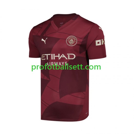 Fotballdrakt Manchester City Herre Tredjekit 2024-2025 Kortermet