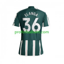 Fotballdrakt Manchester Utd Anthony Elanga 36 Herre Bortekit 2023-2024 Kortermet
