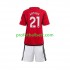Fotballdrakt Manchester Utd Antony Matheus 21 Barn Hjemmekit 2023-2024 Kortermet