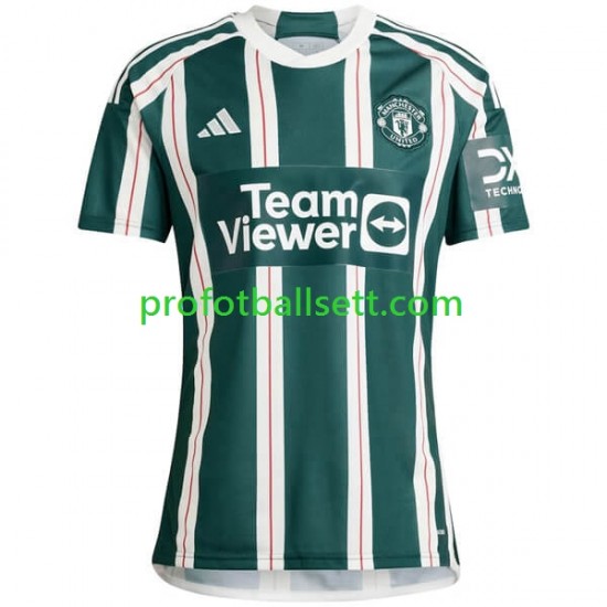 Fotballdrakt Manchester Utd Herre Bortekit 2023-2024 Kortermet