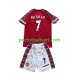 Retro Fotballdrakt Manchester Utd Beckham 7 Barn Hjemmekit 1998-1999 Kortermet