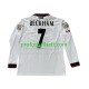 Retro Fotballdrakt Manchester Utd Beckham 7 Herre Bortekit 1998-1999 Langermet