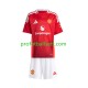 Fotballdrakt Manchester Utd Barn Hjemmekit 2024-2025 Rød Kortermet