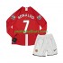 Retro Fotballdrakt Manchester Utd Cristiano Ronaldo 7 2007 Barn Hjemmekit Langermet