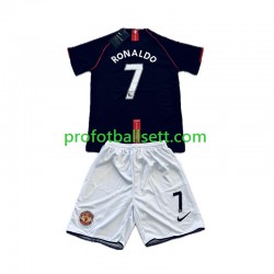 Retro Fotballdrakt Manchester Utd Cristiano Ronaldo 7 2007- Barn Bortekit 2008 Kortermet