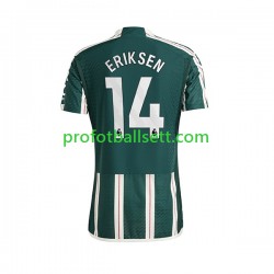 Fotballdrakt Manchester Utd Eriksen 14 Herre Bortekit 2023-2024 Kortermet