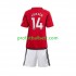 Fotballdrakt Manchester Utd Eriksen 14 Barn Hjemmekit 2023-2024 Kortermet