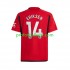 Fotballdrakt Manchester Utd Eriksen 14 Herre Hjemmekit 2023-2024 Kortermet