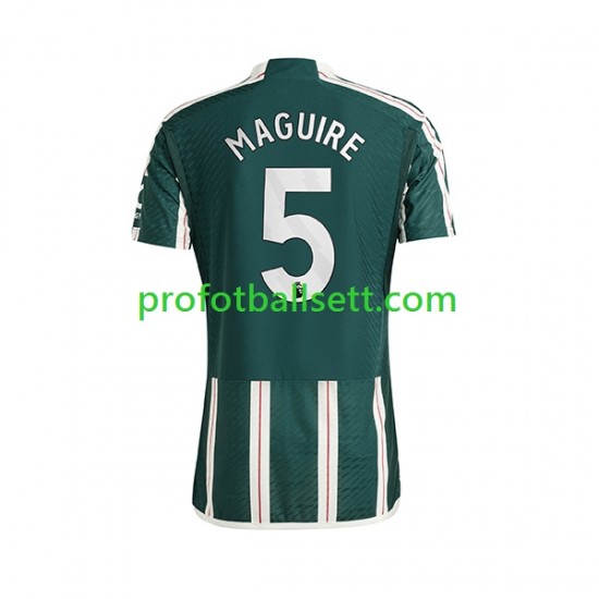 Fotballdrakt Manchester Utd Harry Maguire 5 Herre Bortekit 2023-2024 Kortermet