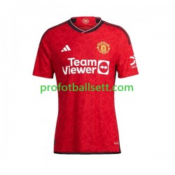 Fotballdrakt Manchester Utd Dame Hjemmekit 2023-2024 Kortermet