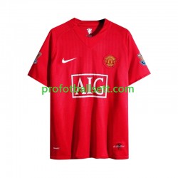 Retro Fotballdrakt Manchester Utd 2007 Herre Hjemmekit Langermet